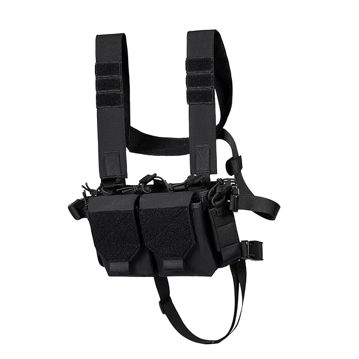 Buy VISMIX Chest Rig, Adjustable Tactical Chest Rigs Pack with Mag