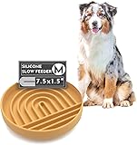 Should We Go? Slow Feeder for Dogs & Puppies, The Slowdown Bowl Silicone Slow Eating,...