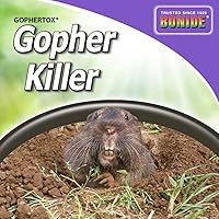 Vista 4 de Bonide Gophertox Gopher Killer, 1 libra Gránulos de cebo venenoso listos para usar para proteger el césped y el jardín de las hendiduras de bolsillo