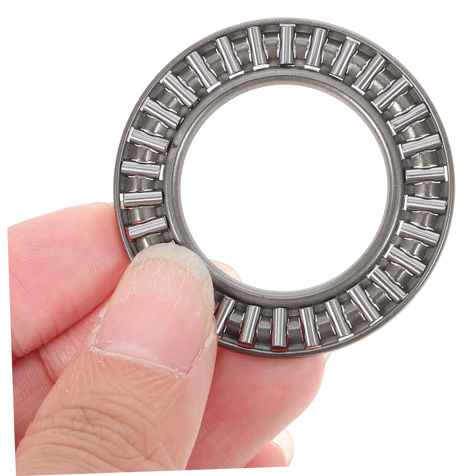 DECHOUS 4Sets Thrust Needle Roller Bearings Heavy Duty Axial Flat Bearings for High Load Applications Bore