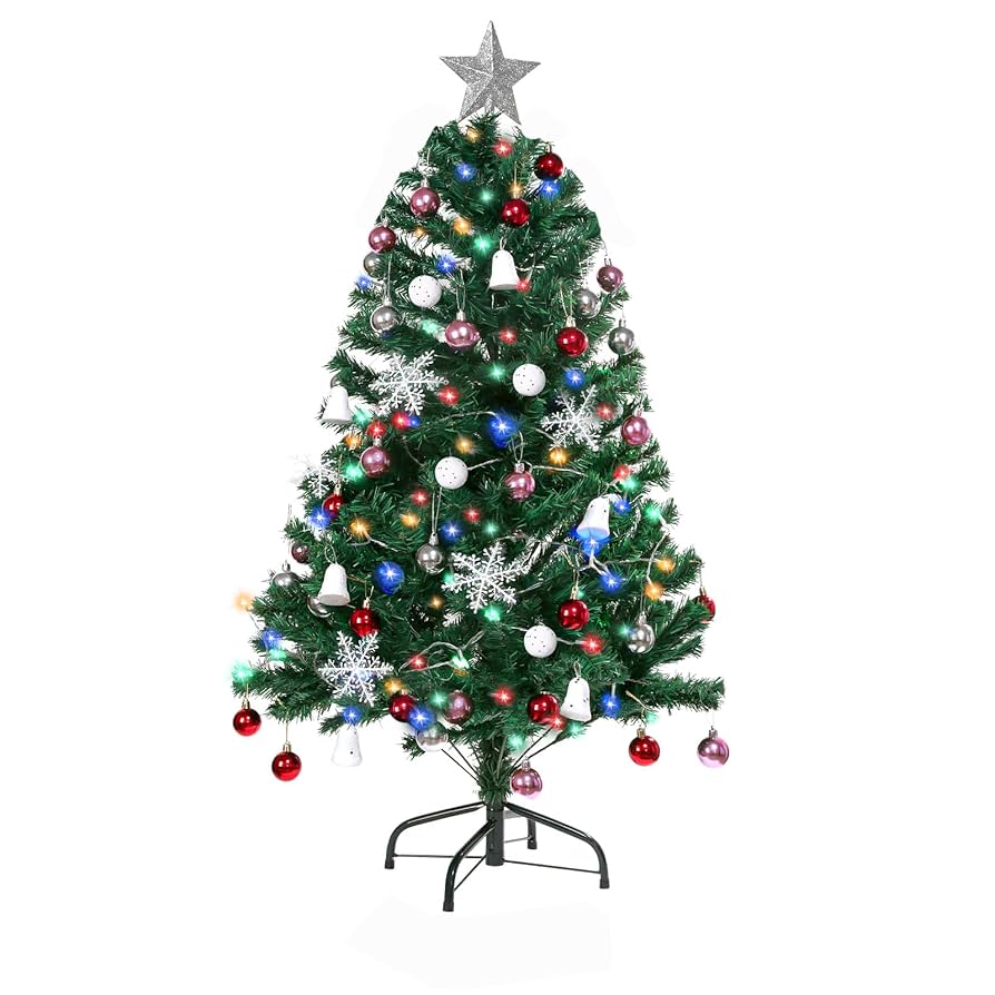 WHAT WE WANT _ 木製Xmas tree Amazon.com: Green Christma Tree 4 ft,Artificial Christmas
