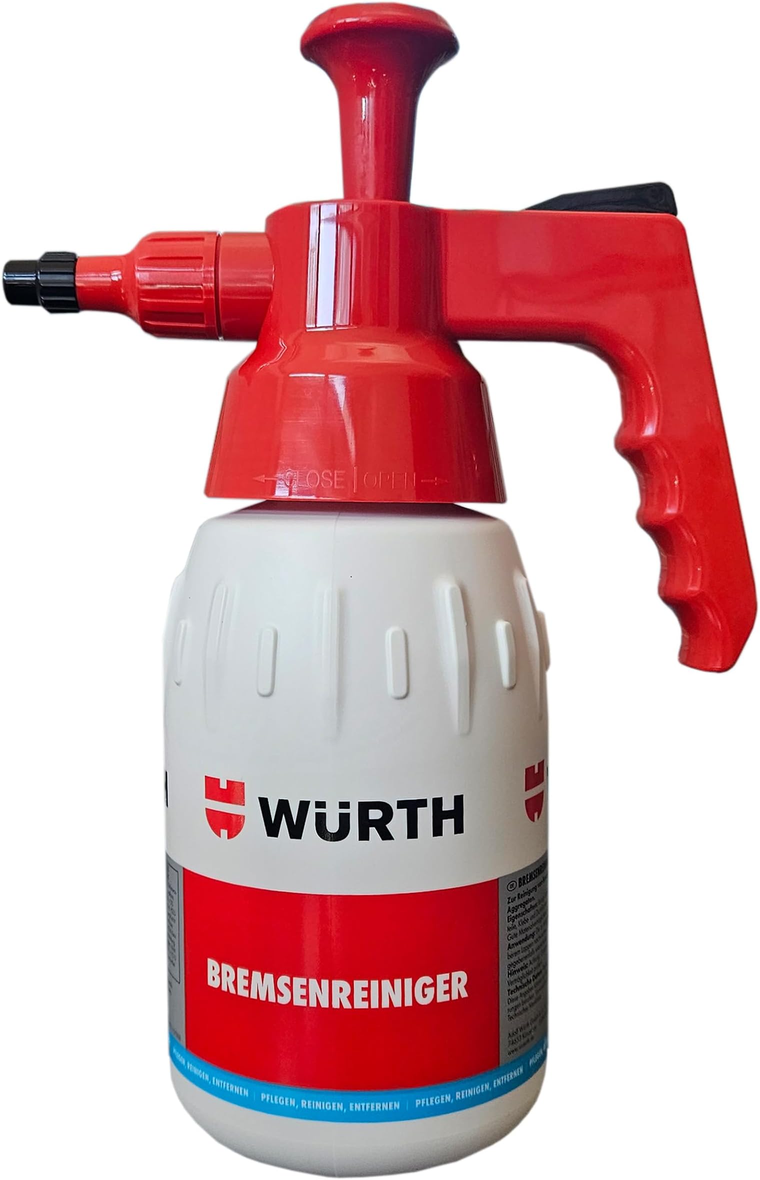 Wurth Unfilled BRAKE CLEANER Pump Dispenser Spray Bottle (Printed) 1Litre