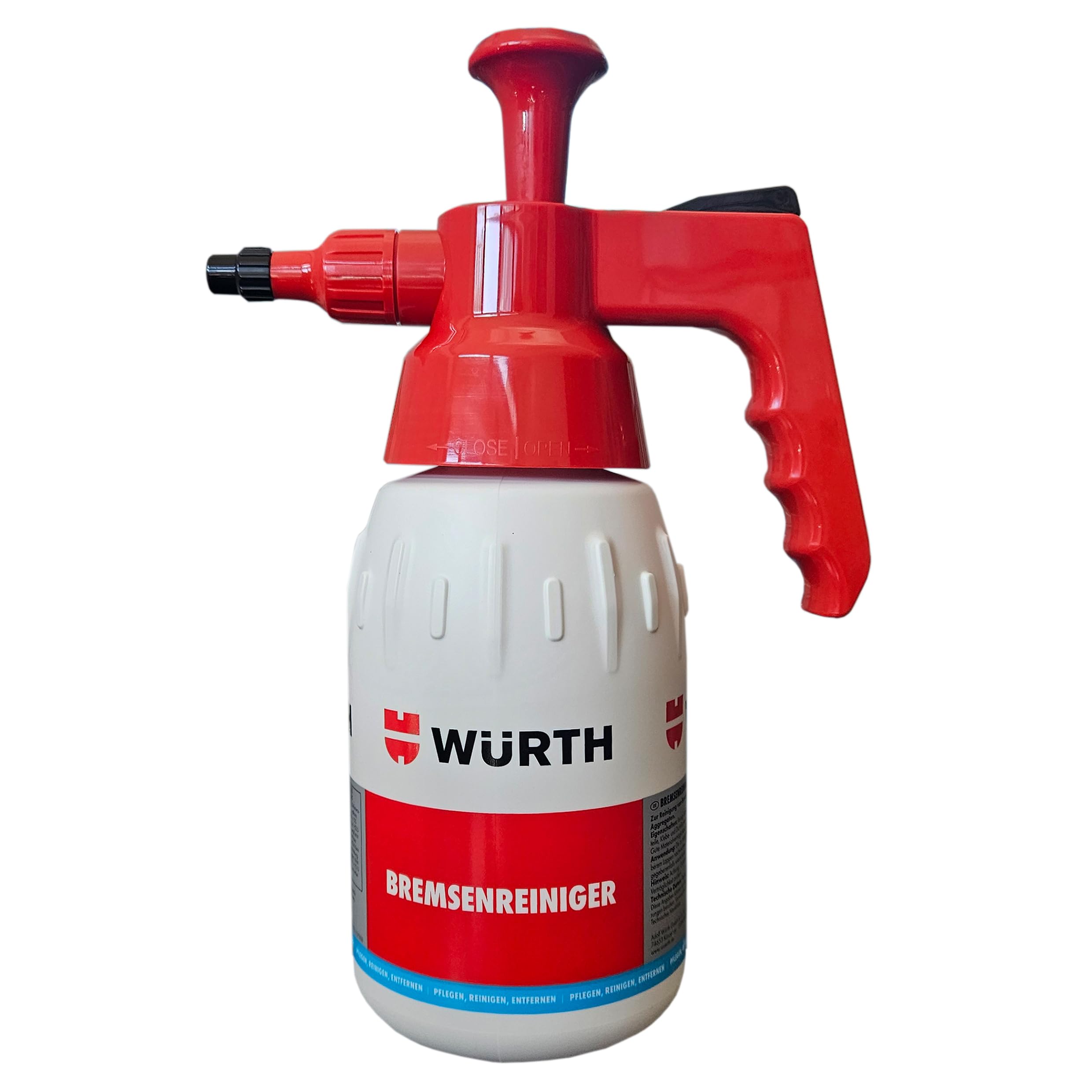 Wurth Unfilled BRAKE CLEANER Pump Dispenser Spray Bottle (Printed) 1Litre
