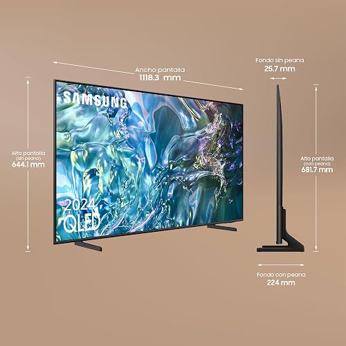 Samsung TV QLED 4K 2024 50Q60D Smart TV de 50" avec Plus d'1 Milliard de Couleurs, Couleurs certifiées, Le Meilleur Smart TV et contrôlez Votre Maison avec SmartThings - 3