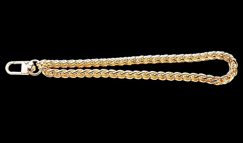 Miniatura 7 de UTreers Correa de cadena, correa de cadena para cartera, bolso de mano con correa de cadena, monedero, llavero, correa única y segura