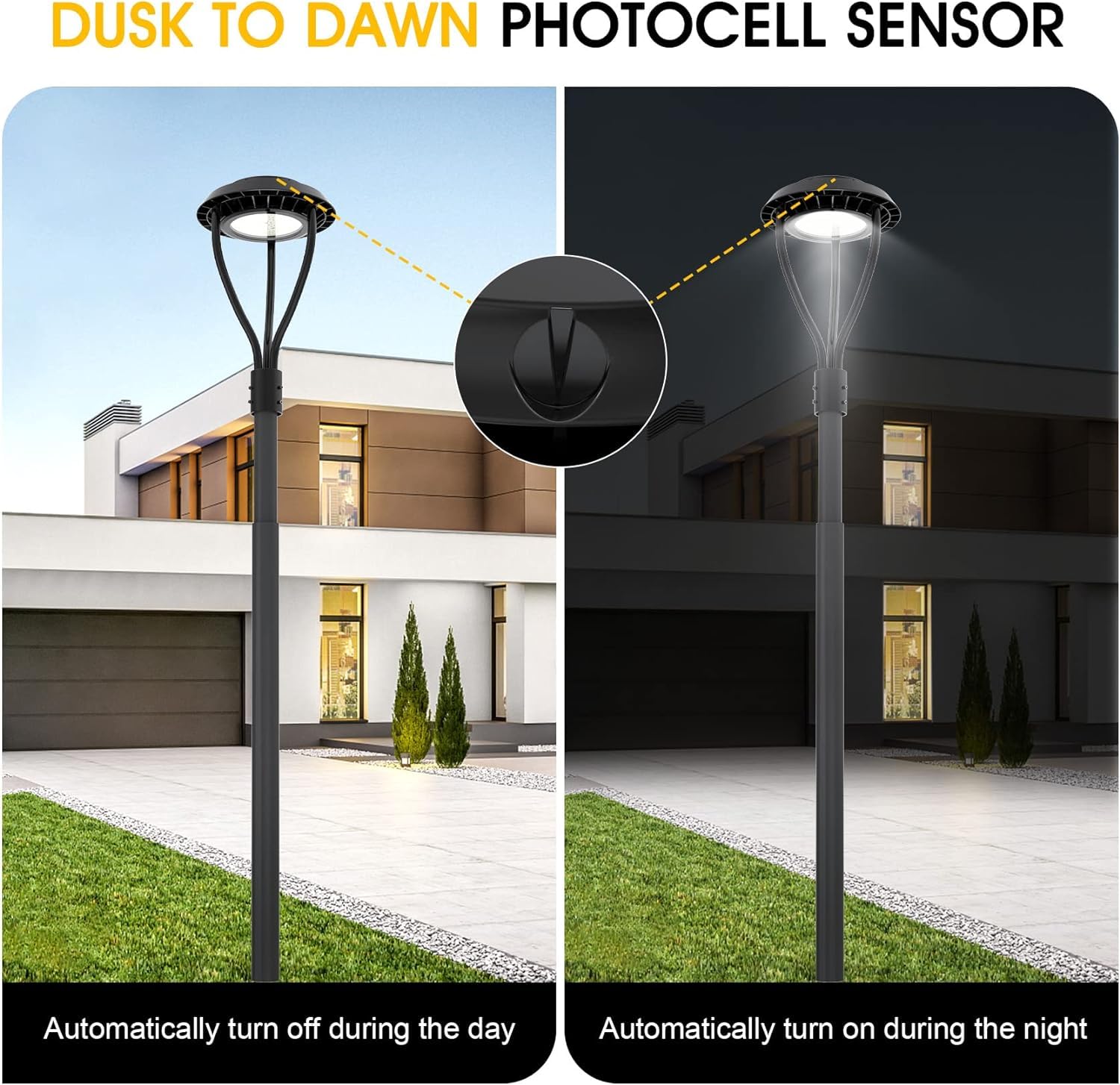 Residential Led Post Fixture LED Light Fixtures: Ceiling, Pendant