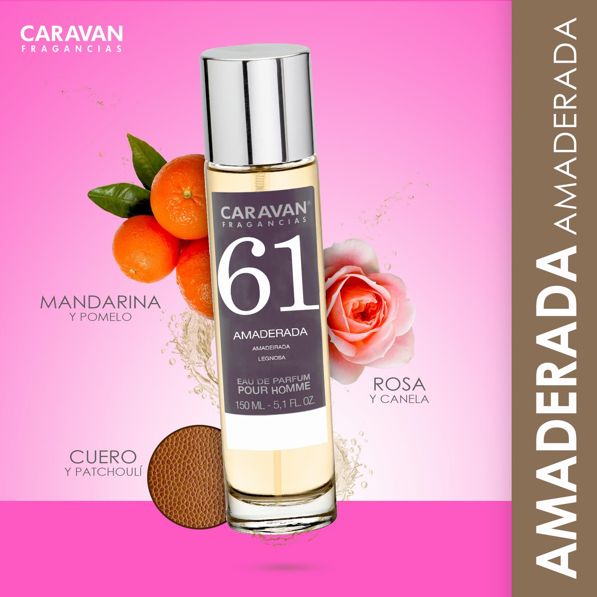 3 x Caravan Profumo da uomo (2) n. 66 n. 61-150 ml.
