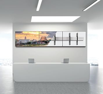 B-Tech Flat Screen Interface Arms System X Universal Interface, BT8390-VESA400F_B (System X Universal Interface Arms - VESA 400, Flat Panel Mount arm, Black, 70 kg, Rail, 177.8 cm (70),)