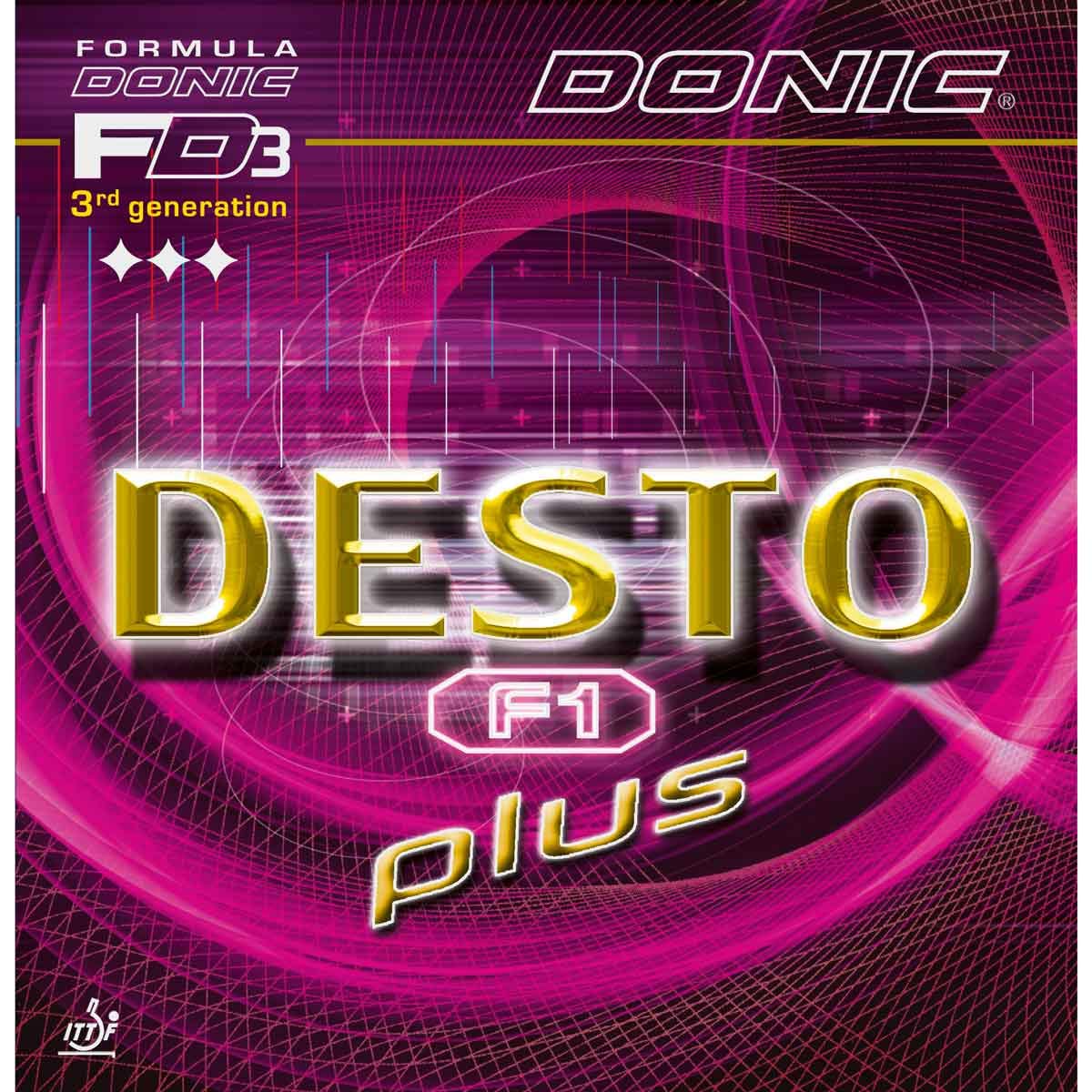 Donic Desto F1 Plus Tenis de Mesa Goma