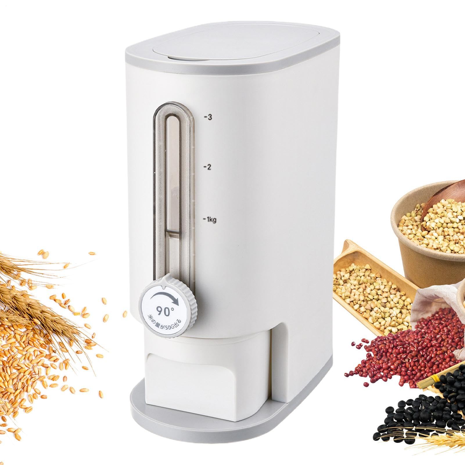 Contenitore Per Conservare Riso Contenitore Ermetico Grande Capacità per | Grandi Recipienti Conservazione Alimenti Per Dispensa Cucina Casa Ristorante Legumi Caramelle