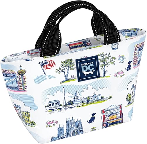 SCOUT Nooner - Lonchera ligera y aislada con bolsillo exterior con cremallera, hielera para mujeres, para uso diario, playa