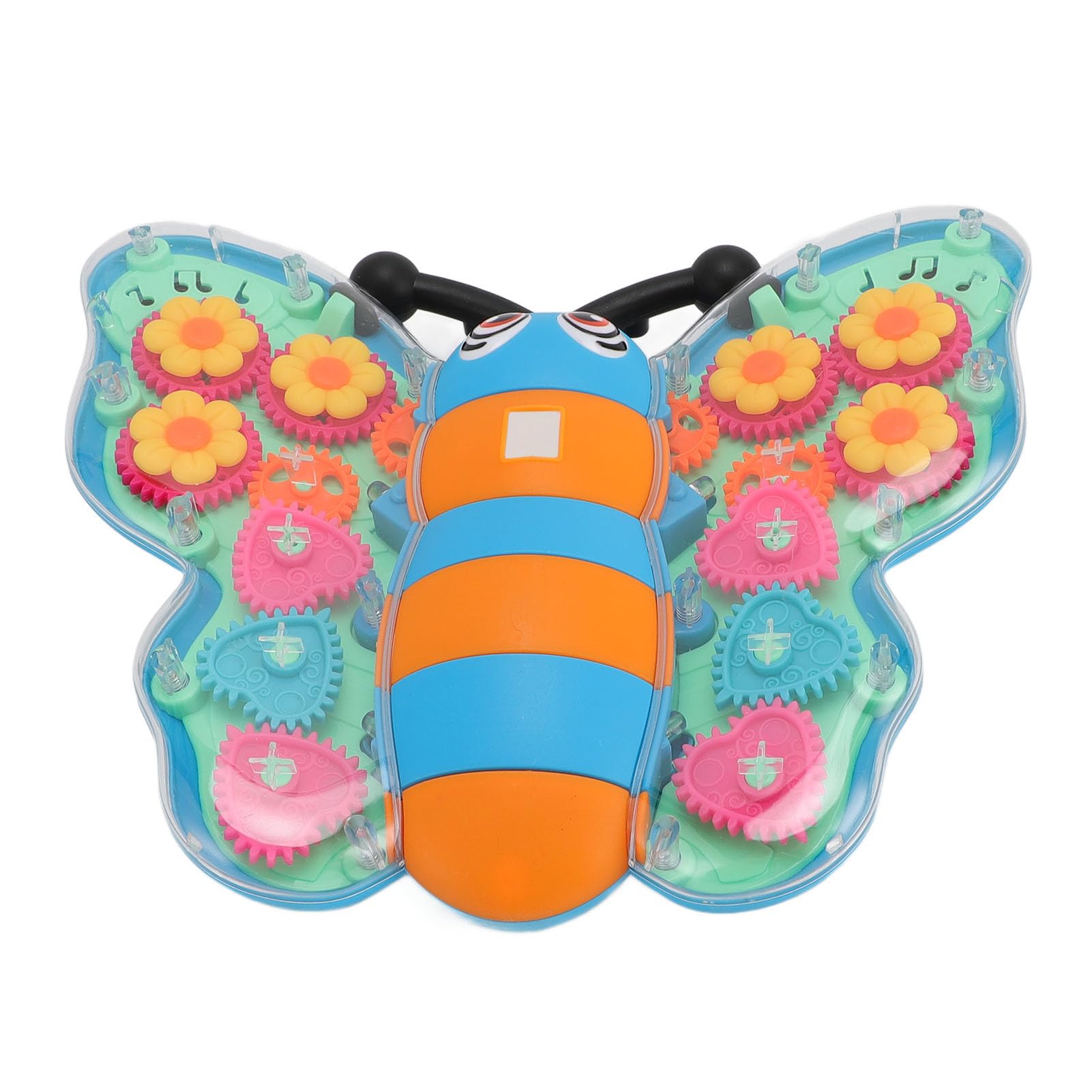 Keenso Transparent Car Toy, Light and Sound Transparent Electric Car Toy for Kids Gifts