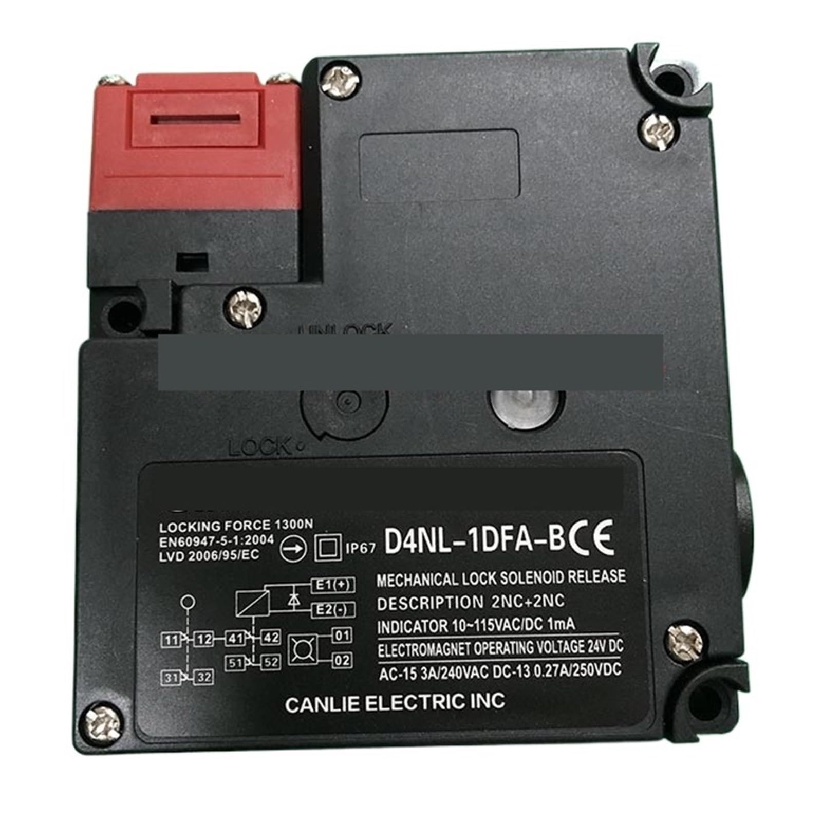 KSZHZYMGX D4NL-1DFA-B Electromagnetic lock door switch
