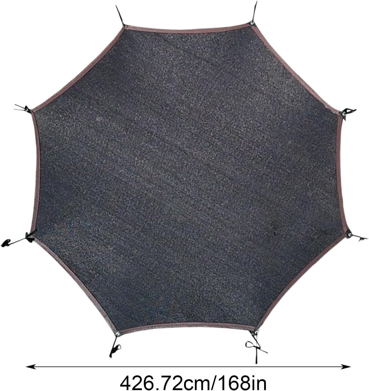 Trampoline Sun Shade Cover, Trampoline Sun Shade, Sun-Protection Trampolines Canopy, Trampoline Canopy, Anti-Ul-trav-iolet Trampoline Sunshade Accessories, 6ft 8ft 10ft 12ft 14ft