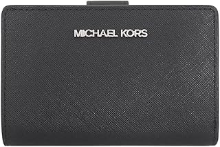 [マイケルコース] MICHAEL KORS 財布(二つ折り財布) 35R4STVF6L ブラック ジェット セット トラベル レザー ビルフォールド ジップ コインウォレット レディース [アウトレット品] [ブランド] [並行輸入品]