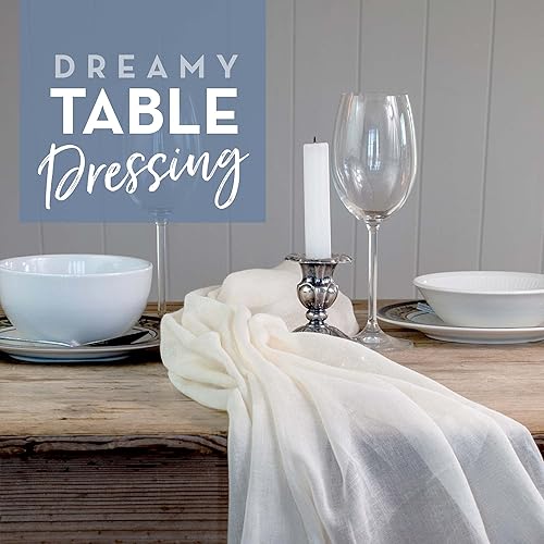 Miniatura 5 de Estopilla de algodón americano ultrafina para colar, 6 x 6.5 pies de largo, paño de cocina reutilizable con filtro - aderezo de mesa y disfraces de