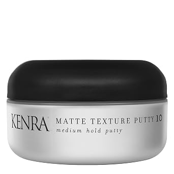 Kenra Matte Texture Putty 10 | Medium Hold Styler | Flexible Hold With A Matte Finish | Replenishes Moisutre & Softens Hair | All Hair Types