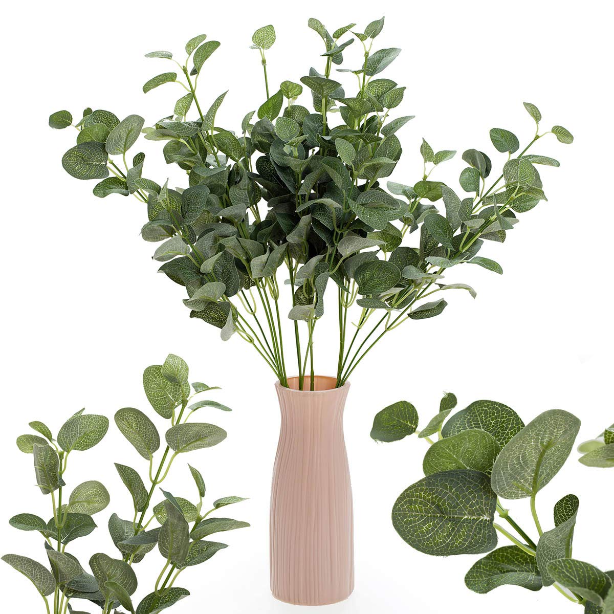 Silver Vase Plant Decor For You