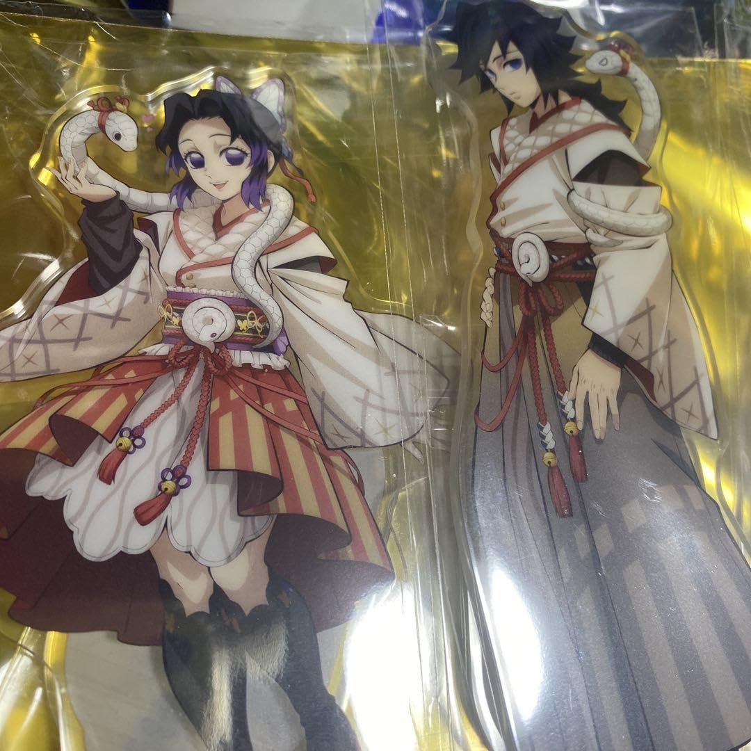 Amazon.co.jp: 巳年2025 アクリルスタンド 冨岡義勇 胡蝶しのぶ : おもちゃ