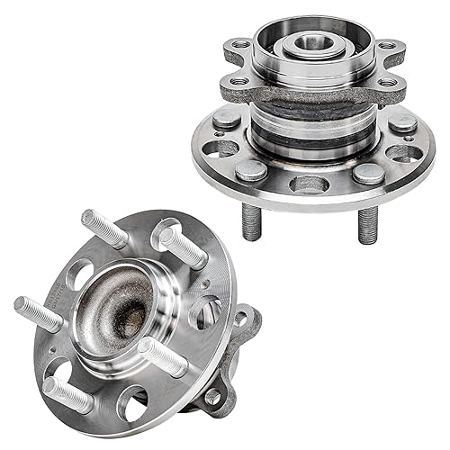 Miniatura 31 de Detroit Axle - Conjunto de 2 bujes de rodamiento de rueda delantera para Infiniti I30 I35 Nissan Altima Maxima X-Trail [5 Tapones]