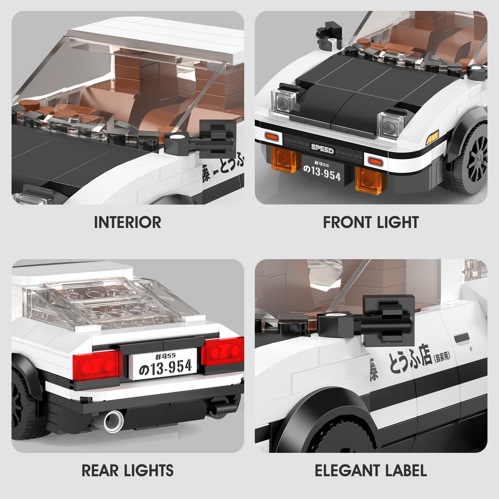 BrickBuddy Gobricks GDS-691 Technic Beam 1 x 5 Thin with Axle Holes on Ends 50PCS Compatible with Lego Toy 11478 44864 6030286 Components for Major Brick Brands Color:Black 26