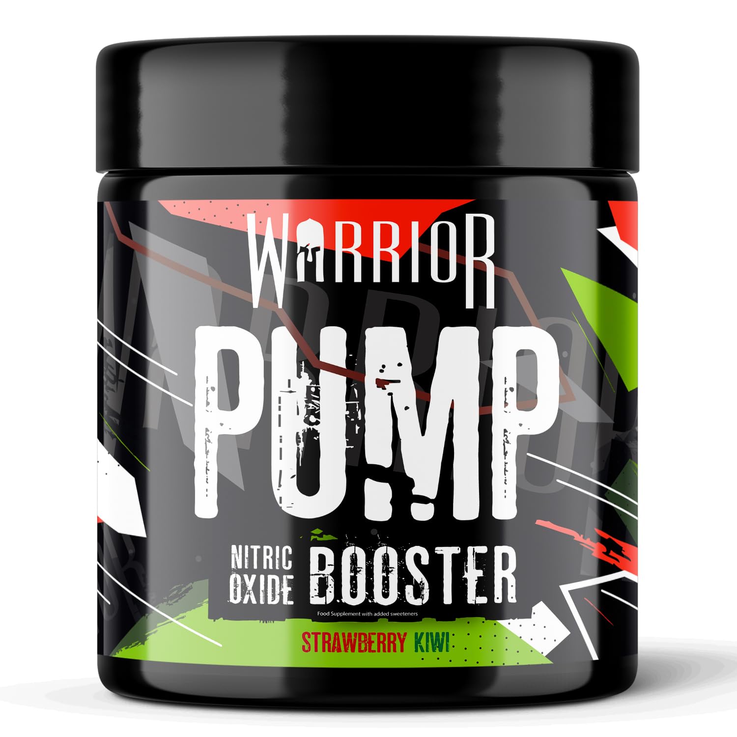 Pump Pre Workout Powder 225g – Non Stim & Caffeine Free Preworkout Nitric Oxide Supplement – Contains Citrulline Malate, Glycerol, Cyclic Dextrin and Beetroot – 30 Servings, Strawberry Kiwi