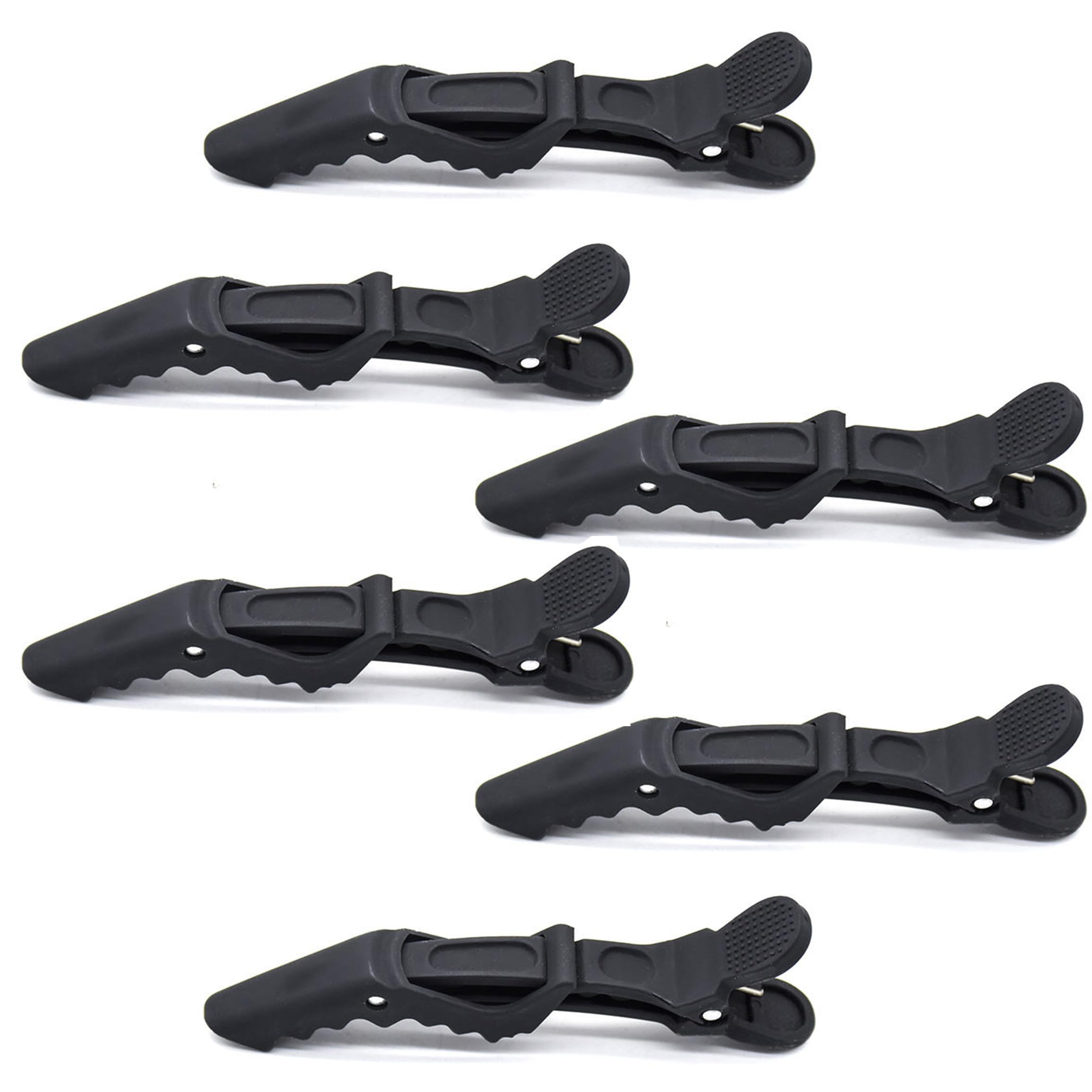TEMPERIA (6pcs) Alligator Crocodile Section Clips for Hair Styling, Cutting & Colouring for Women & Men | Professional Duckbill Partition Clip for Salon & Home Use | Strong Grip, Non-Slip (Multicolor)-picture-53