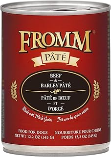 Beef & Barley Pate Dog Food - Premium Wet Dog Food - Beef Recipe - 12.2 oz Can