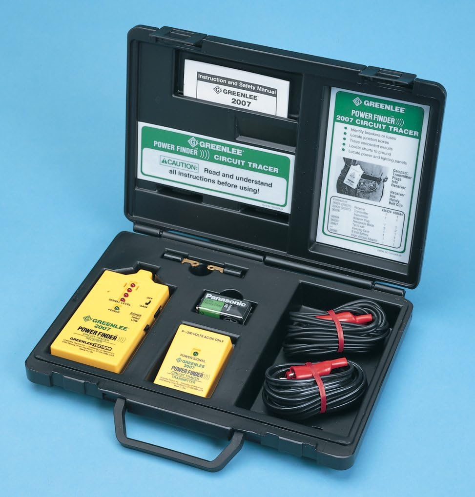 Greenlee 2007 Power Finder Closed Circuit Tracer Hand Tools