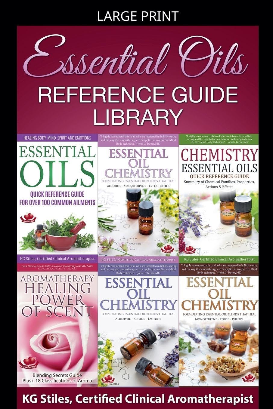 Essential Oils Reference Guide Library (Essential Oil Healing Bundles)