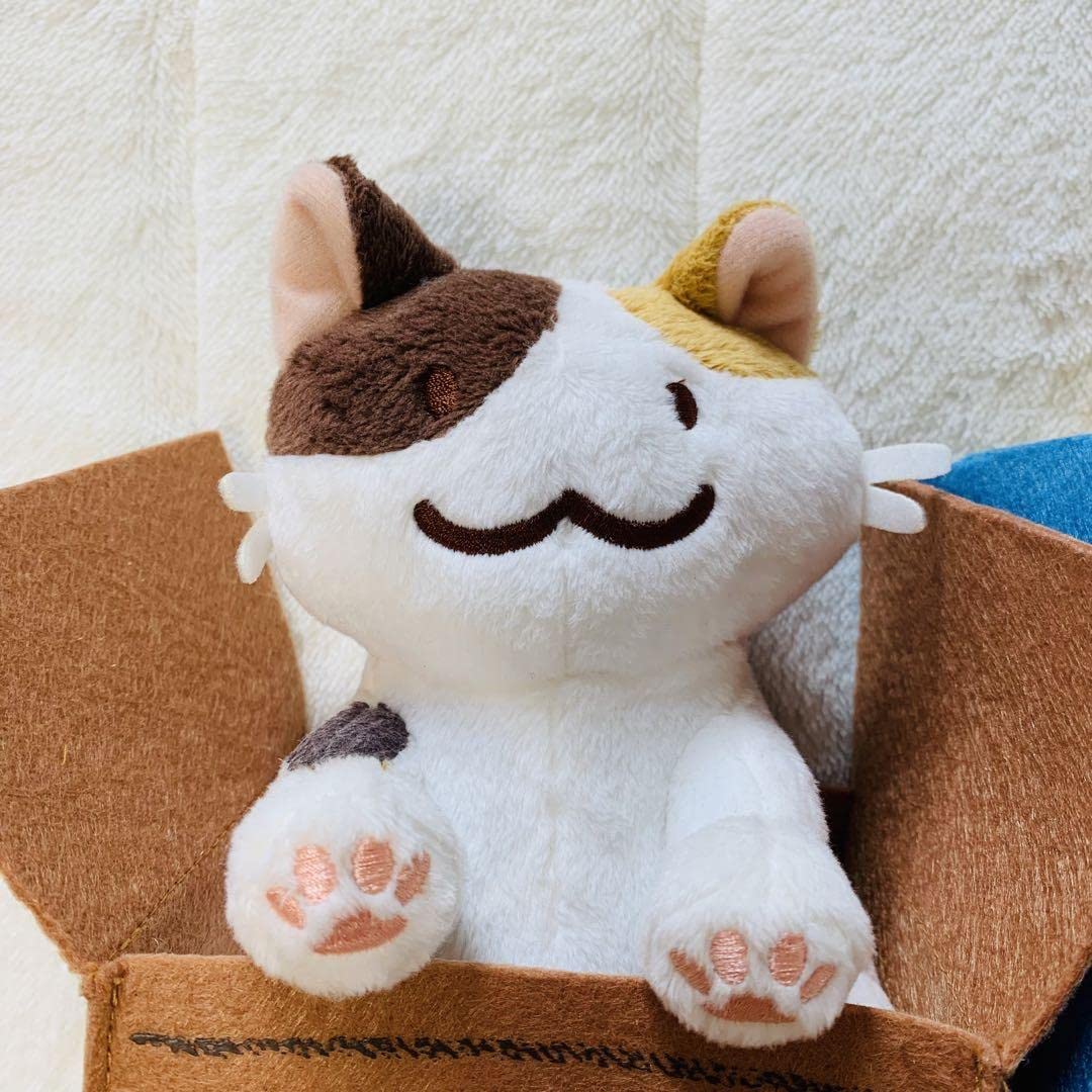 Amazon.co.jp: つみネコ おとなネコぬいぐるみ 2匹セット : おもちゃ