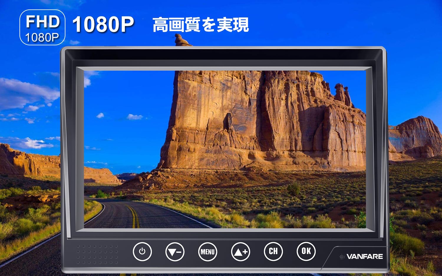 Amazon.co.jp: MJXD バックモニター ワイヤレスバックカメラ 7インチ  