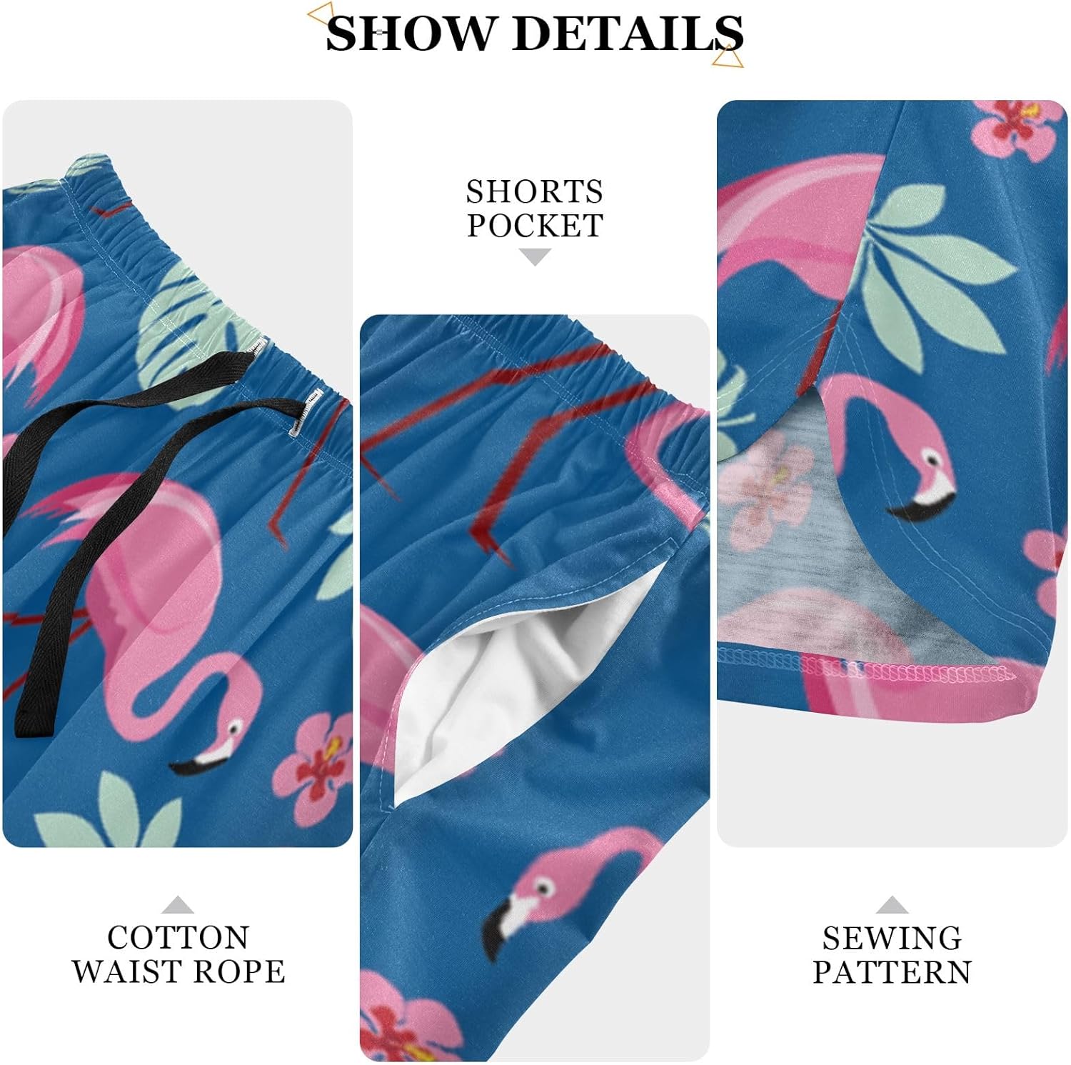 Women Pajama Shorts Lounge Bottom Leopard Print Cheetah Sleepwear Drawstring Pj Bottoms Jogging Yoga Sweat Shorts - Image 4