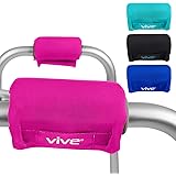 Vive+Walker+Grips+-+Padded+Hand+Covers+-+Soft+Cushion+Padding+Medical+for+Folding+Rolling+Wheelchair%2C+Rollator+Handle%2C+Senior%2C+Elderly+Grippers+-+Crutch+Handle+Pads+-+Mobility+Aid+Hand+Cushion+%28Pink%29