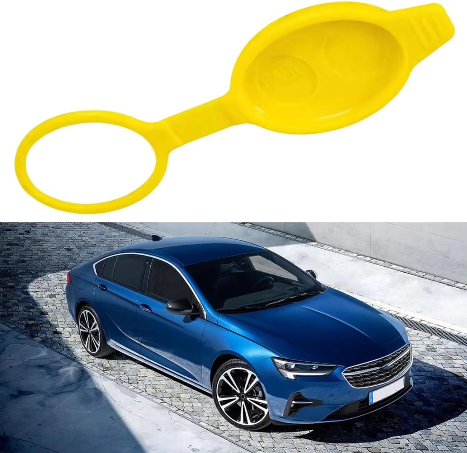 Car radiator cap Compatible With Vauxhall For Astra H For Corsa D For Zafira B 2004-2015 6450562 13118170 Car Windshield Wiper Washer Fluid Reservoir Cap