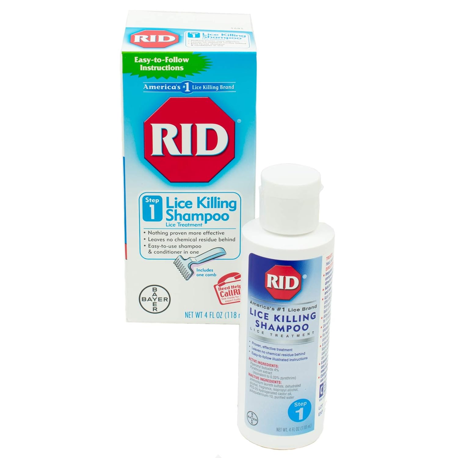 RID Lice Killing Shampoo, 4Ounce Bottle Health & Household