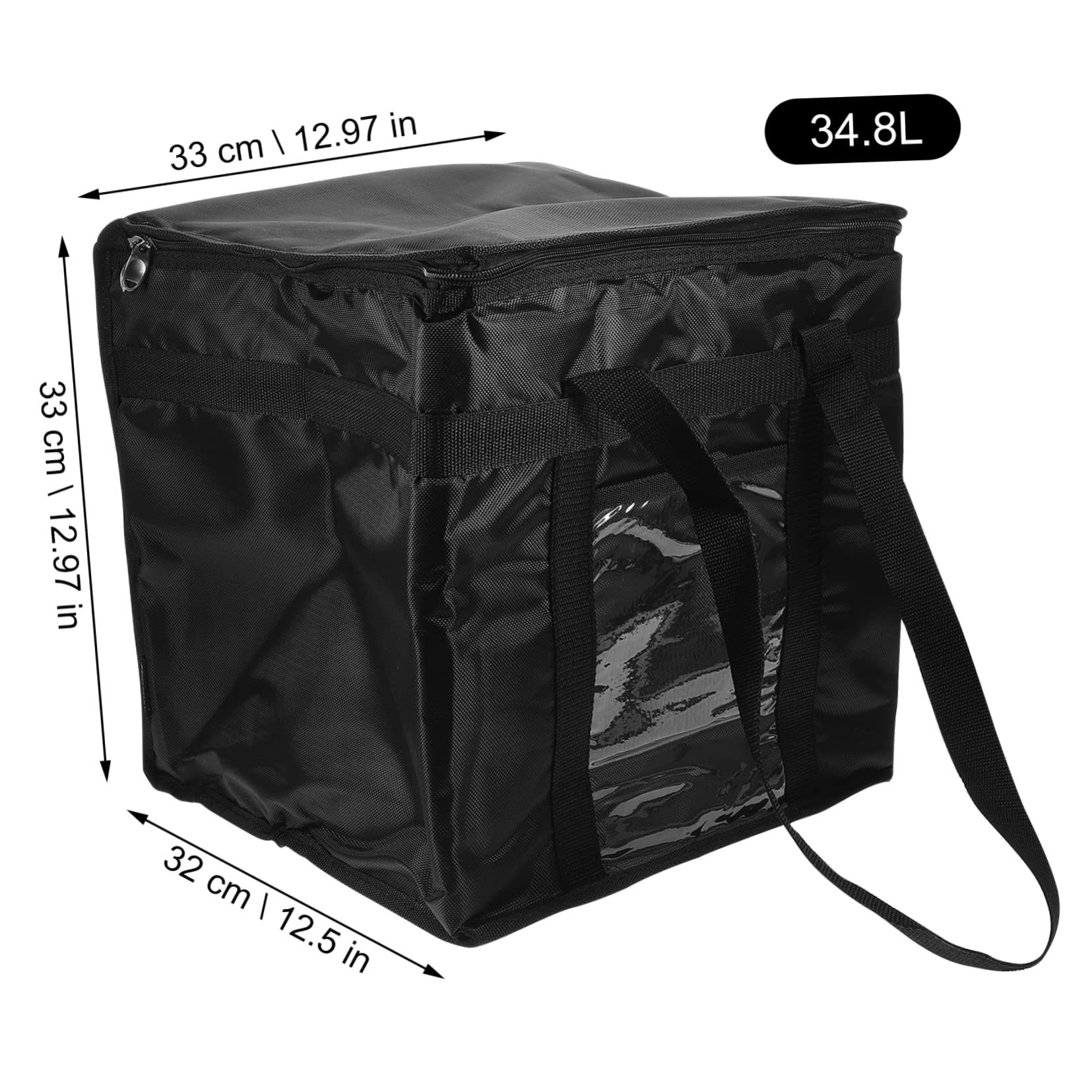 de Thermique pour Aliments Chauds et Froids Glacière Portable pour Pique Plats à Emporter et de Pizza