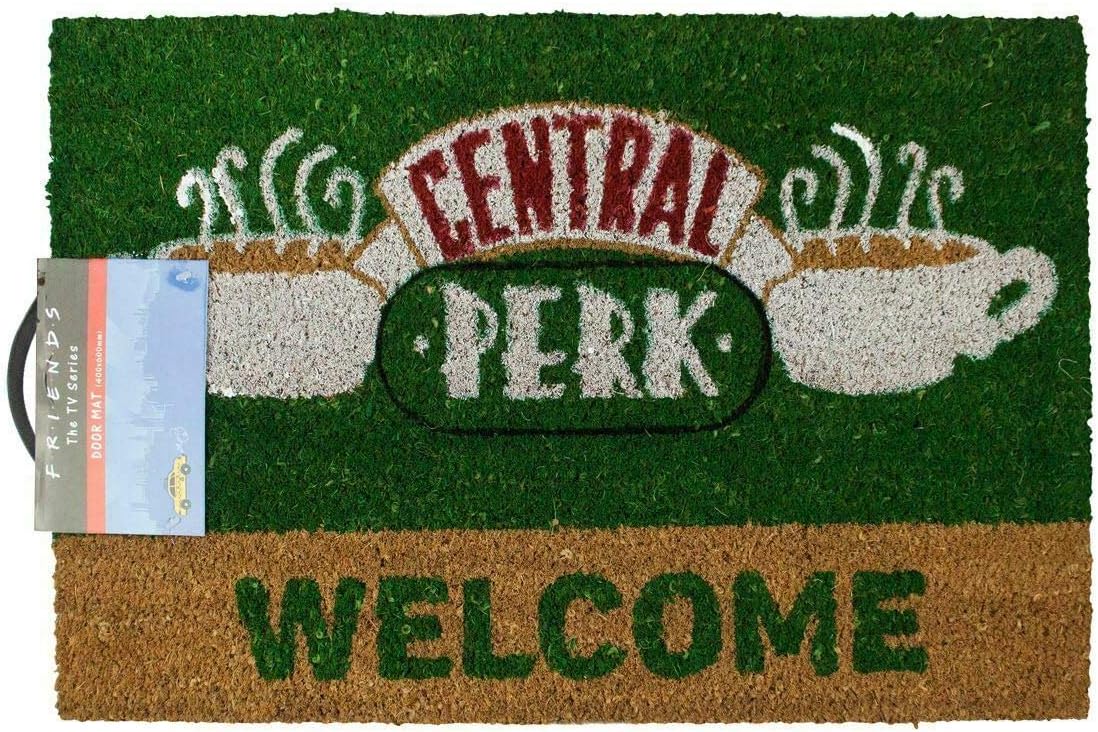 FRIENDS Central Perk Coffee House Welcome Door Mat Home Decor