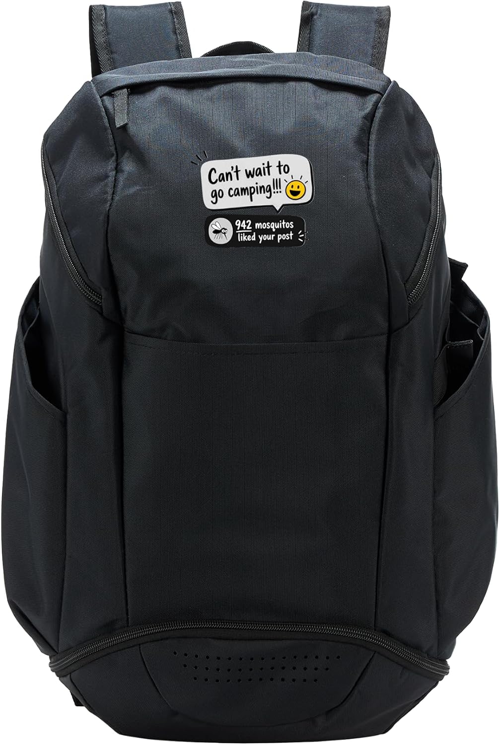 Camping Humor Notification Box Design Sport Backpack