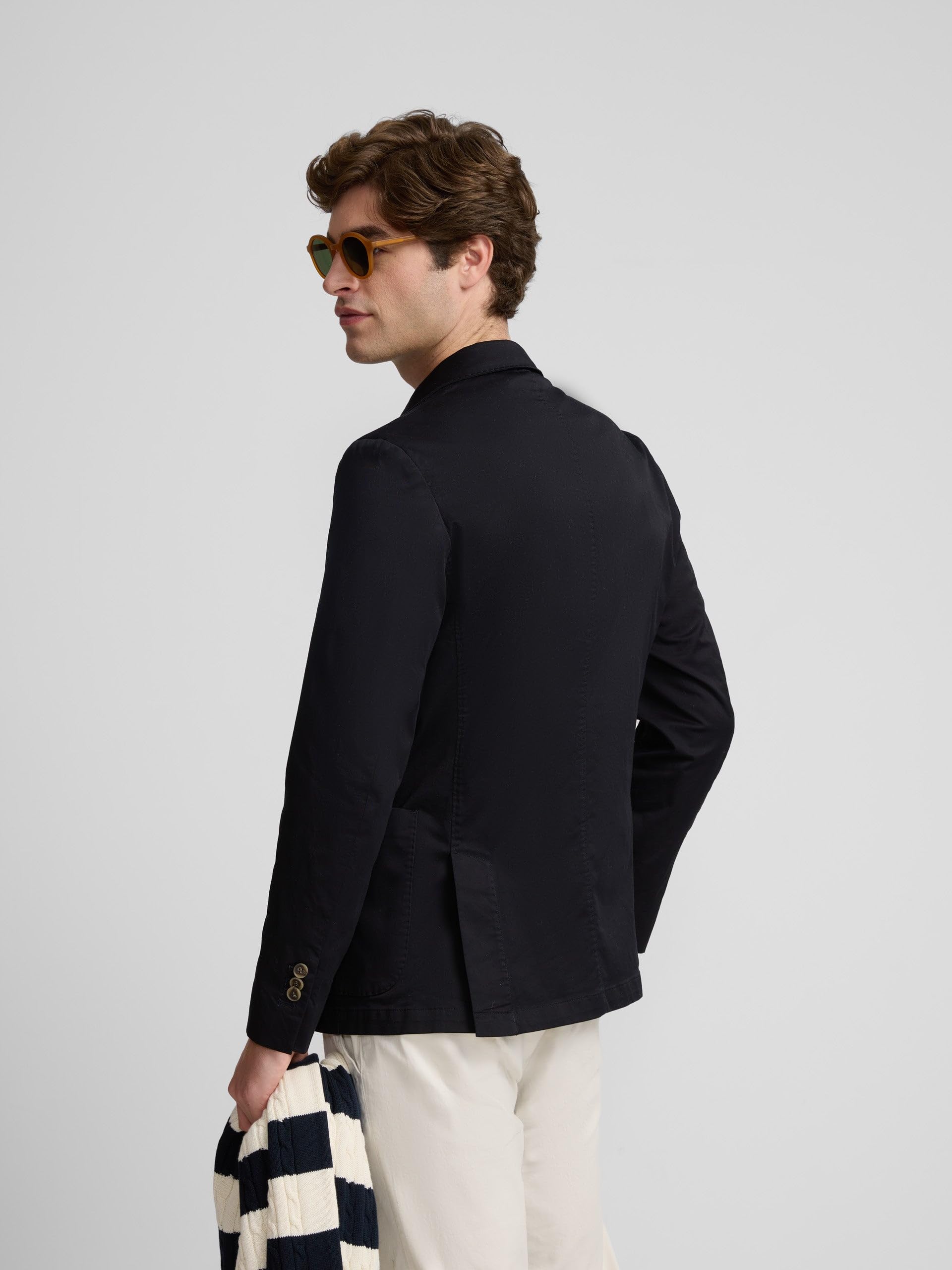 SILBON Americana Casual para Hombre