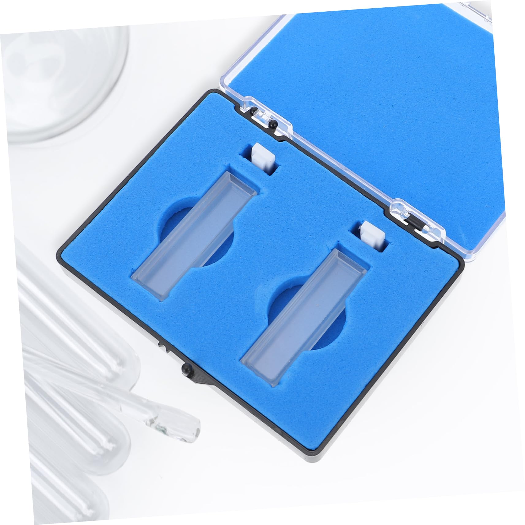 iplusmile 2stücke Labor-glasküvetten Transparent Stabile Optische Küvettenzellen Für Spektralphotometer Langlebig Und Bruchfest Geeignet Für Präzise Laboranalysen