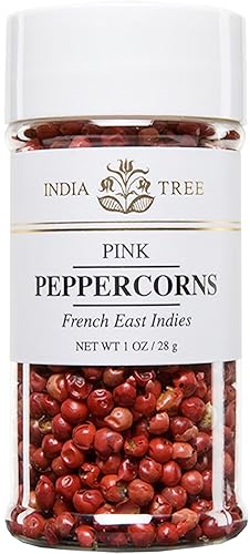 India Tree Granos de pimienta, rosa, 1 oz (paquete de 3)