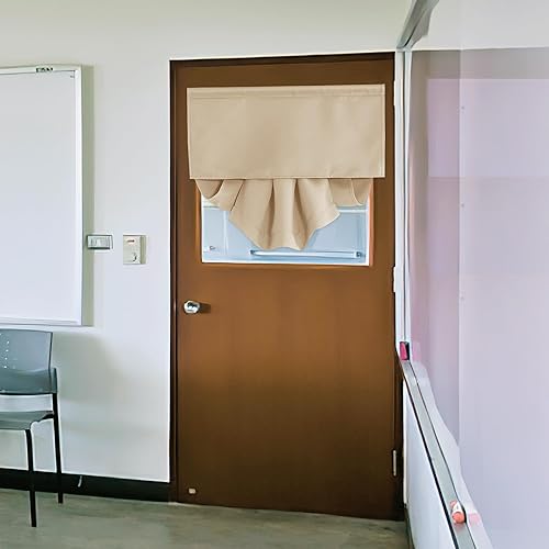 Miniatura 1 de RYB HOME Cortinas de oscurecimiento de habitación para puerta francesa, persianas de lino Nautre para ventana, cortinas de puerta Tricia de longitud