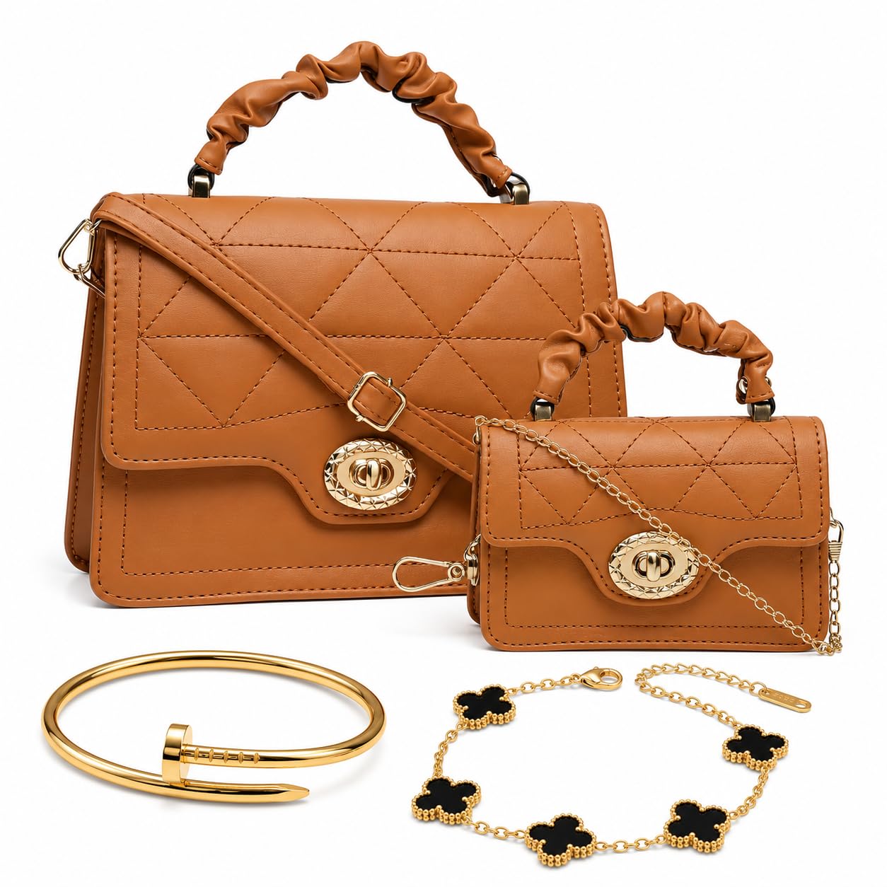 Sling bag combo gift set for women, Rakshabandhan Rakhi Gift for sister, Two pc sling combo with two bracelet, Rakhi Special.-image-29