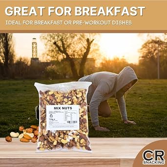 MIX NUTS 700G PREMIUM RAW UNSALTED – Nutritious Vegan, Keto & Vegetarian Snack Blend | Gourmet Raw Cashews, Almonds, Walnuts & Brazil Nuts for Energy & Wellness