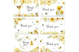 WERNNSAI Bumble Bee Thank You Card
