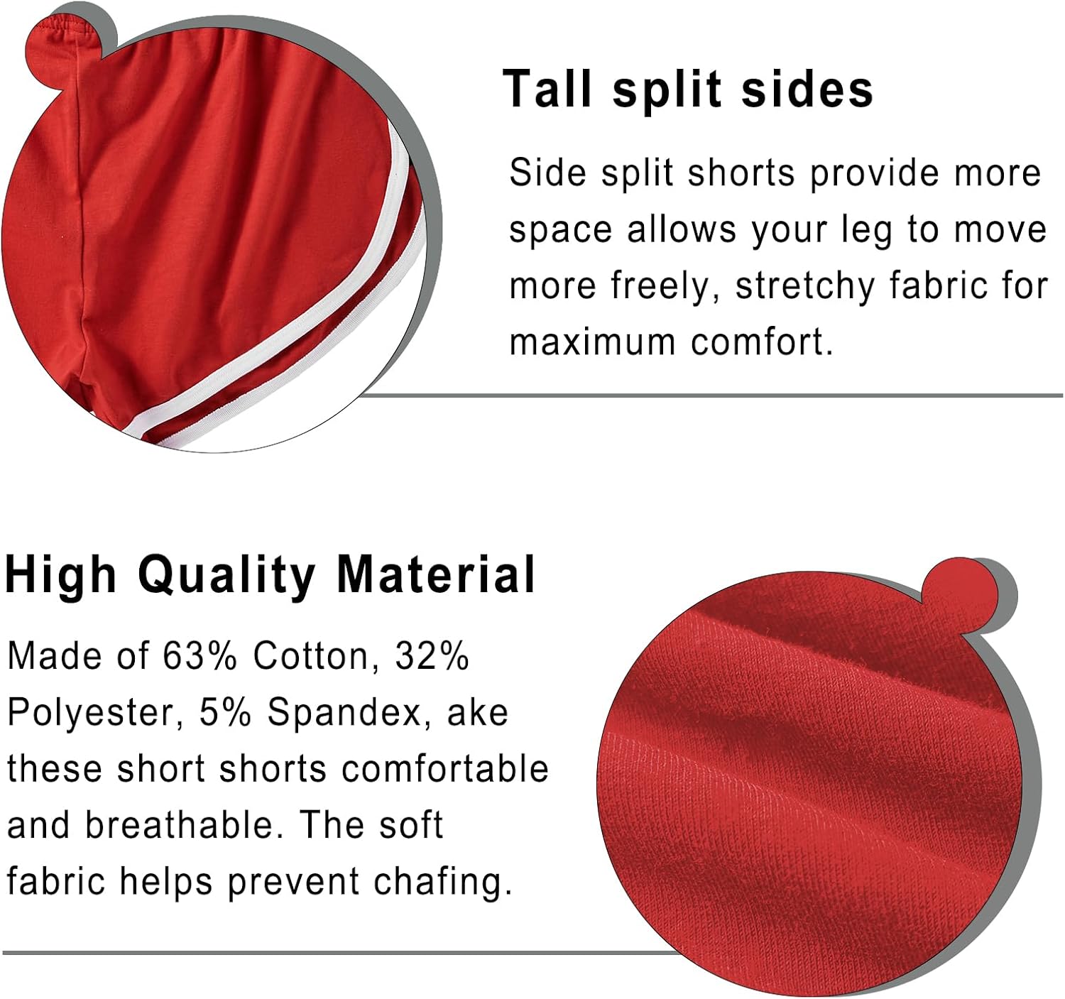 AIMPACT Mens Running Shorts 3 Inch Gym Athletic Workout Short Shorts Vintage Booty Shorts - Image 6