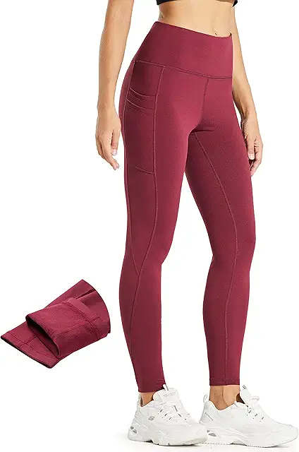 Women's Thermal Waterproof Leggings: Yoga Pants with Pockets
