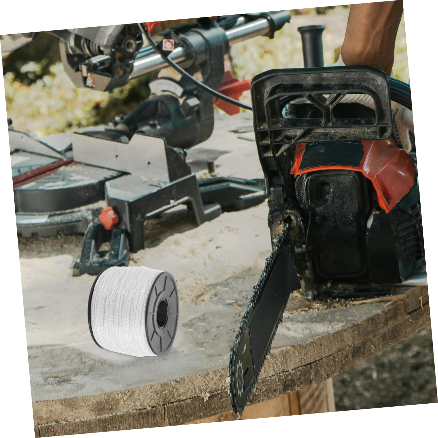 Toyvian Cordon De Traction Pour Tondeuse à Gazon Corde De Démarrage à Rappel Remplacement Pour Tronçonneuse Cordon De Tondeuse à Gazon