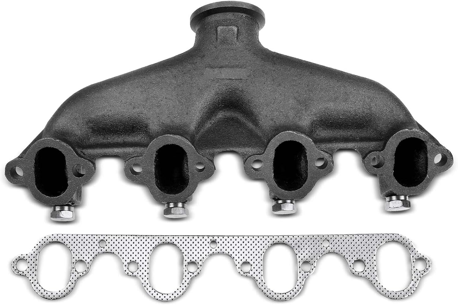 A-Premium Engine Exhaust Manifold W/Gasket - 8Cyl 6.1L 7.0L 8.2L - Compatible with Ford - B,C,F,LN Class - B600 B700 80-89, C600 C700 80-86, F600 F700 80-91, LN600 LN700 80-85, Replace for# D9TZ9430C